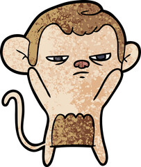 cartoon monkey