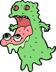 cartoon gross ghost