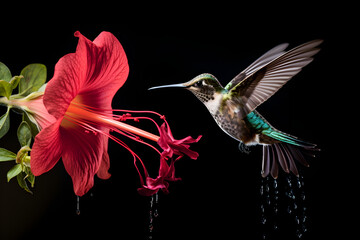 Obraz premium hummingbird in flight