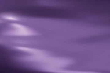Abstract purple gradient background. Minimalistic subtle wavy silk texture. 3D vector illustration.