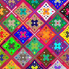  Colorful background. Perfect for wallpaper, wrapping paper, pattern fills, greetings, web page background, Christmas and New Year greeting cards.
Color  mosaic.Abstract shape art with Colour pattern.