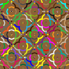  Colorful background. Perfect for wallpaper, wrapping paper, pattern fills, greetings, web page background, Christmas and New Year greeting cards.
Color  mosaic.Abstract shape art with Colour pattern.