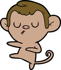 cartoon monkey