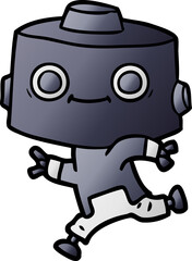 cartoon robot