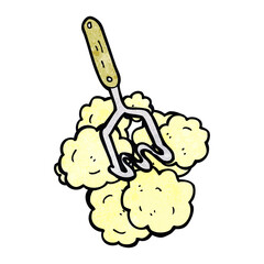 cartoon potato masher
