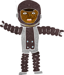 cartoon astronaut © lineartestpilot