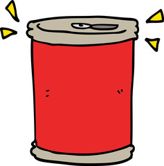 cartoon soda can