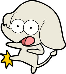 cute cartoon elephant