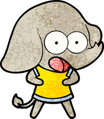 cute cartoon elephant