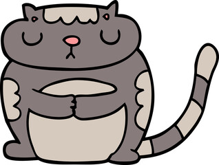 cute cartoon cat