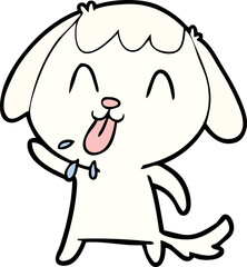 cute cartoon dog