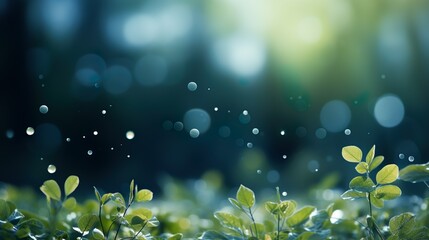 Obraz premium Fondo de naturaleza. Generado por IA.