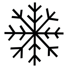 Winter snowflake icon Vector