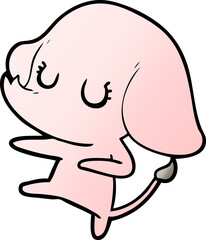 cute cartoon elephant