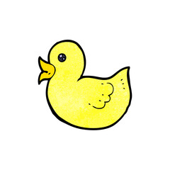 cartoon rubber duck