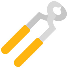 Carpenters Pincers Tool Icon