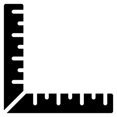 Right Angle Ruler Icon