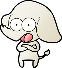 cute cartoon elephant