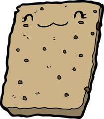 cartoon biscuit