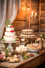 Vintage Dessert Table