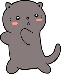 cute cartoon cat