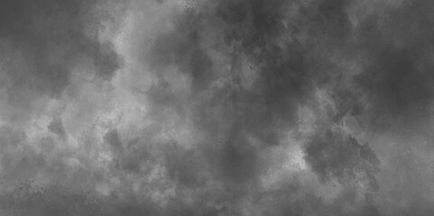 Abstract black and white silver ink effect cloudy grunge texture with clouds grunge concrete wall texture vector background. Abstract vintage background 