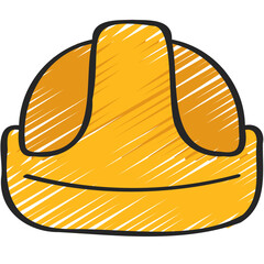 Safety Helmet Hard Hat Icon