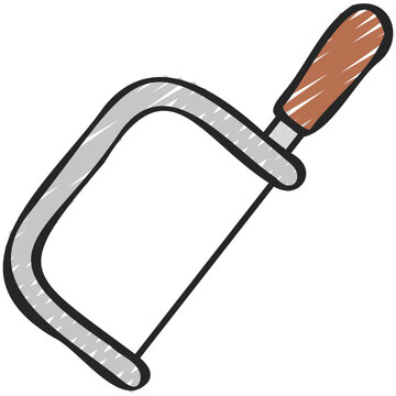 Coping Saw Tool Icon
