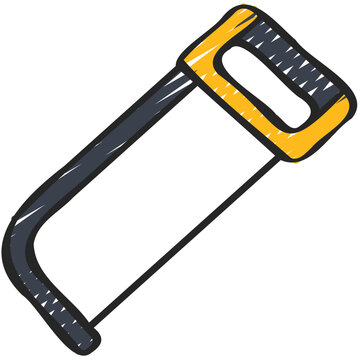 Hacksaw Tool Icon