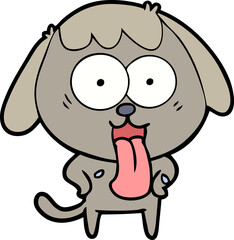 cute cartoon dog