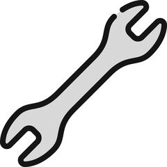 Double End Spanner Tool Icon