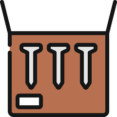 Box Of Nails Icon