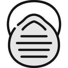 Dust Face Mask Icon