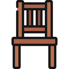 Wooden Chair Icon