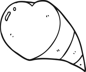 cartoon love heart symbol