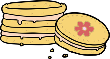 cartoon biscuit