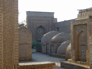 Fototapeta na wymiar Khiva old town citysight