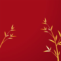 Fototapeta na wymiar Happy Chinese new year 2024. Chinese new year banner with circle for show product. Greeting card. China frame with lantern on red background.
