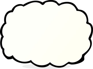 cartoon cloud symbol