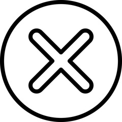 Cross Circle Icon