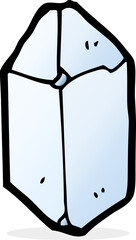 cartoon crystal