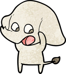 cute cartoon elephant