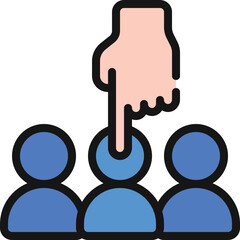 Select Person From Group Icon