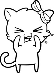 cartoon cat