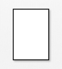 A4 frame mockup with gray background