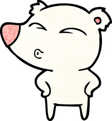polar bear cartoon