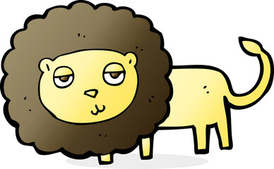 cartoon lion