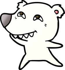 polar bear cartoon