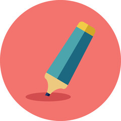 illustration of a pencil