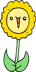 cartoon flower